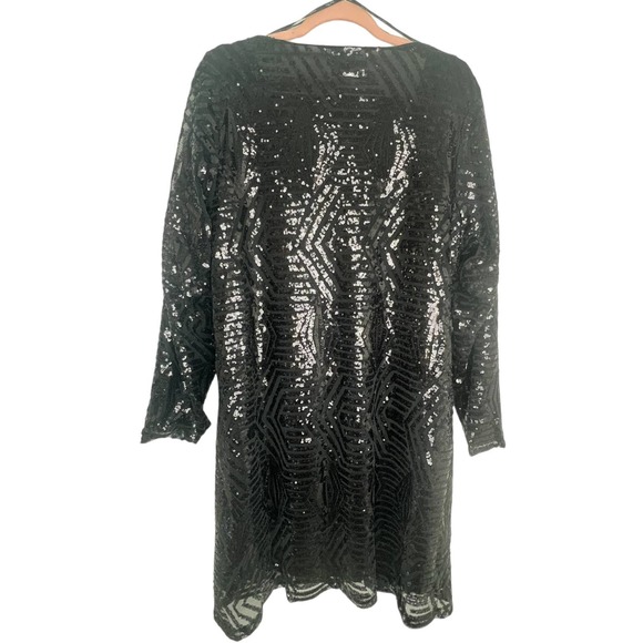 NWOT City Chic Sequin Mini Cocktail Dress 20 - Picture 3 of 9